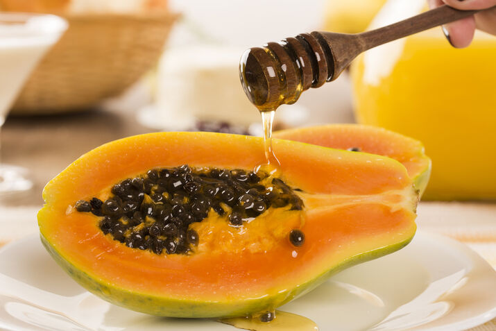 papaya & honey